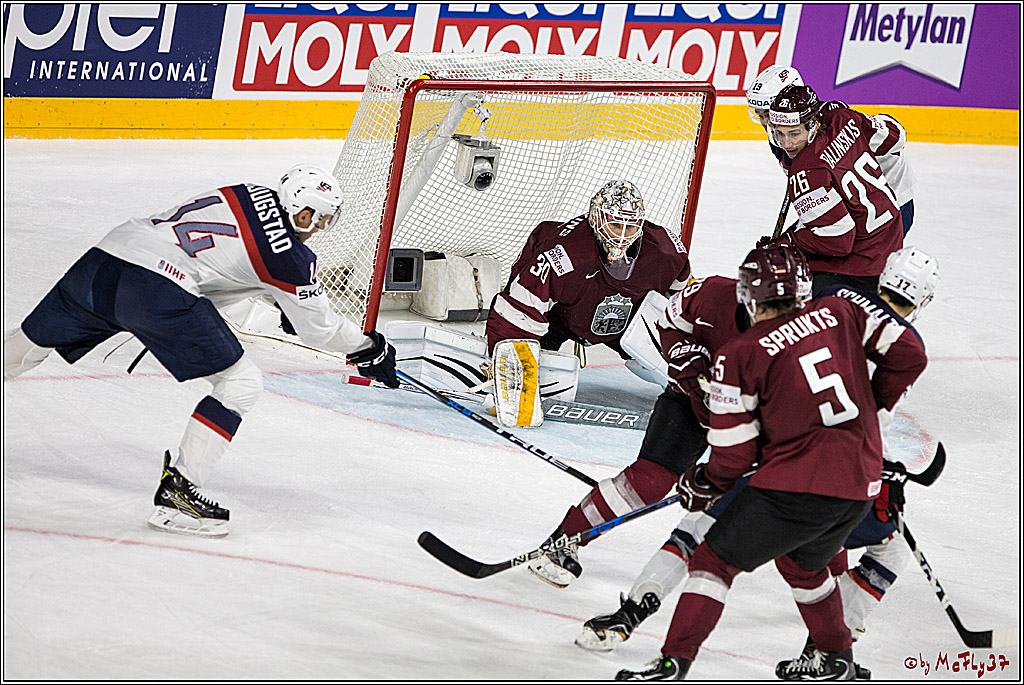 IIHF WM 2017, Lettland - USA, 13.05.2017